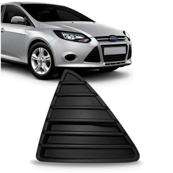 Grade Moldura Parachoque Dianteiro Focus 2014 2015 1a Linha Lado Esquerdo