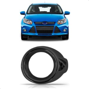 Suporte Farol Milha Auxiliar Focus 2014 A 2015 Preto Lado Esquerdo