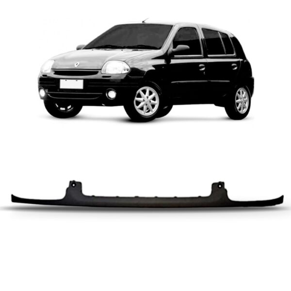 Friso Bigode Parachoque Dianteiro Clio 1998 A 2002 Plastico