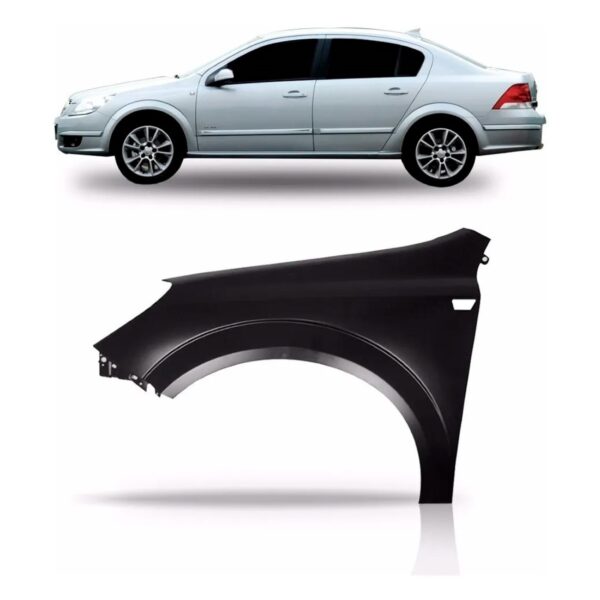 Paralama Vectra 2006 2007 2008 2009 2010 2011 Com Furo Pisca Lado Esquerdo