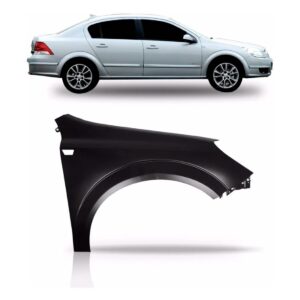 Paralama Vectra 2006 2007 2008 2009 2010 2011 Com Furo Pisca Lado Direito