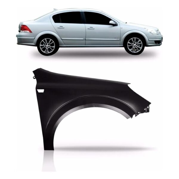 Paralama Vectra 2006 2007 2008 2009 2010 2011 Com Furo Pisca Lado Direito