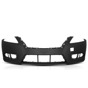 Parachoque Dianteiro Sentra 2014 2015 2016 Novo C/furo Novo Preto