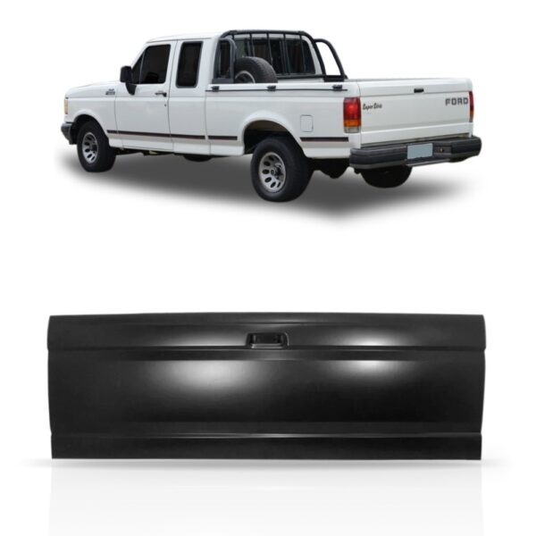 Tampa Traseira Caçamba F1000 1993 1994 1995 1996 1997 1998 Preto