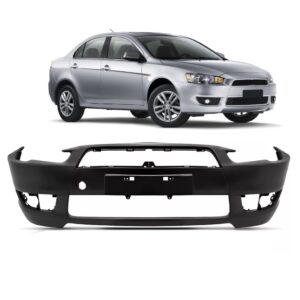 Parachoque Dianteiro Lancer 2008 A 2019 Mitsubish Preto