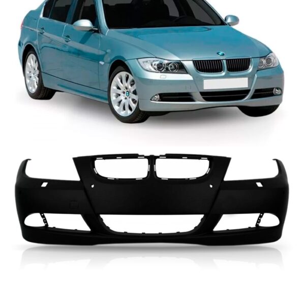 Parachoque Dianteiro Bmw S3 2006 07 2008 Com Furo 1a Linha  Preto