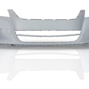 Parachoque Tiguan 2008 2009 2010 2011 Dianteiro Com Furo Cinza-claro