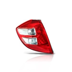 Lanterna Traseira Fit 09 2010 2011 2012 Bicolor Lan 1ª Linha - Direito - Vermelho E Branco