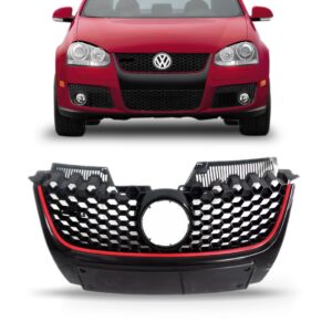 Tela Frontal Jetta 2007 A 2010 Gti Gli Friso Vermelho Preto