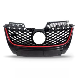 Tela Frontal Jetta 2007 A 2010 Gti Gli Friso Vermelho Preto