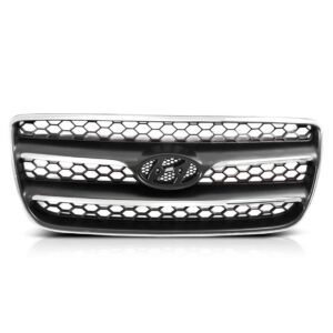 Grade Radiador Santa Fe 2007 2008 2009 2010 Friso 1a Linha Preto