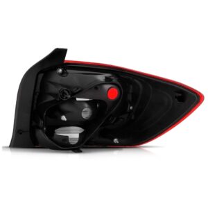 Lanterna Traseira Renault Logan 2014 A 2017 Lente Vermelha Lado Esquerdo