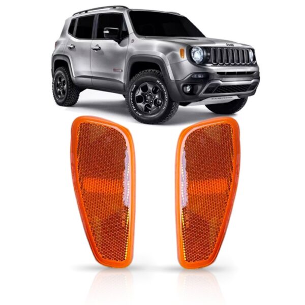 Pisca Paralama Jeep Renegade 2015 A 2017 Ambar Le Esquerdo