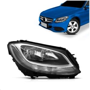 Farol C200 15 2016 17 Eletrico Com Led Sem Projetor 1ª Linha Direito/passageiro