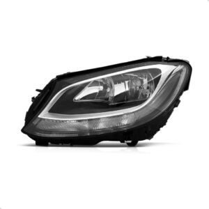 Farol C200 15 2016 17 Eletrico Com Led Sem Projetor 1ª Linha Esquerdo/motorista