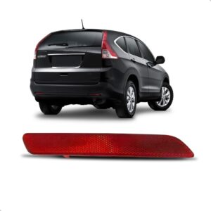 Lanterna Refletor Parachoque Honda Crv 12 2013 2014 1ª Linha Vermelho