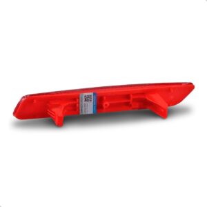 Lanterna Refletor Parachoque Honda Crv 12 2013 2014 1ª Linha Vermelho