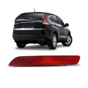 Lanterna Refletor Parachoque Honda Crv 12 2013 2014 1ª Linha Vermelho
