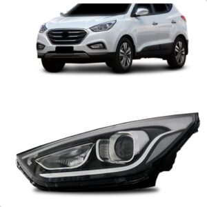 Farol Ix35 2015 2016 2017 Elétrico/manual Com Led 1ª Linha Direito/passageiro