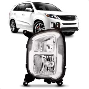 Farol De Milha Auxiliar Sorento 14 15 Foco Simples 1ª Linha Direito Passageiro