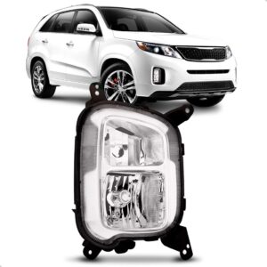 Farol De Milha Auxiliar Sorento 14 15 Foco Simples 1ª Linha Esquerdo Motorista