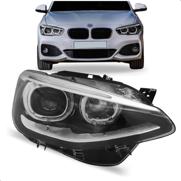 Farol Bmw Seri-1 116 118 120 125 Ano 2013 2014 2015 1ª Linha - Direito/passageiro