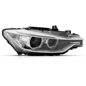 Farol Bmw Serie 3 2013 Á 2016 Elétrico Com Projetor Angel Lado Direito