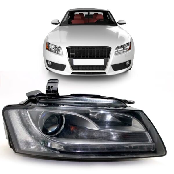 Farol Audi A5 2010 2011 2012 2013 Elétrico Com Led 1ª Linha Direito/passageiro