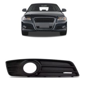 Tela Frontal Moldura Milha Audi A3 Sportback 2009 10 11 2012 Lado Direito