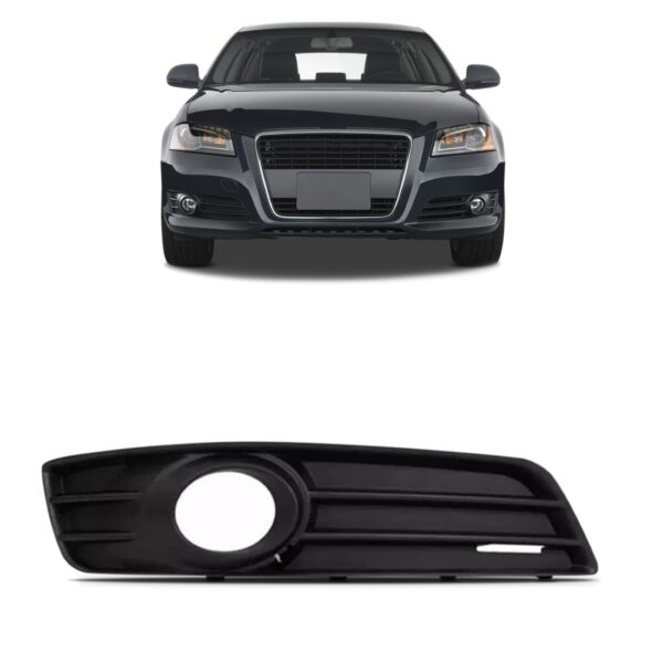 Tela Frontal Moldura Milha Audi A3 Sportback 2009 10 11 2012 Lado Direito