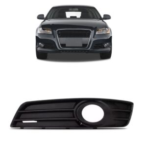 Tela Frontal Moldura Milha Audi A3 Sportback 2009 10 11 2012 Lado Esquerdo