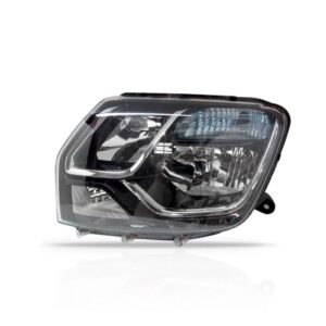Farol Duster 2015 2016 Manual Com Cupula Azul 1ª Linha Esquerdo/motorista