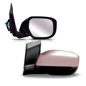 Retrovisor City 2010 A 2014 Eletrico Sem Sinaleira Lado Esquerdo