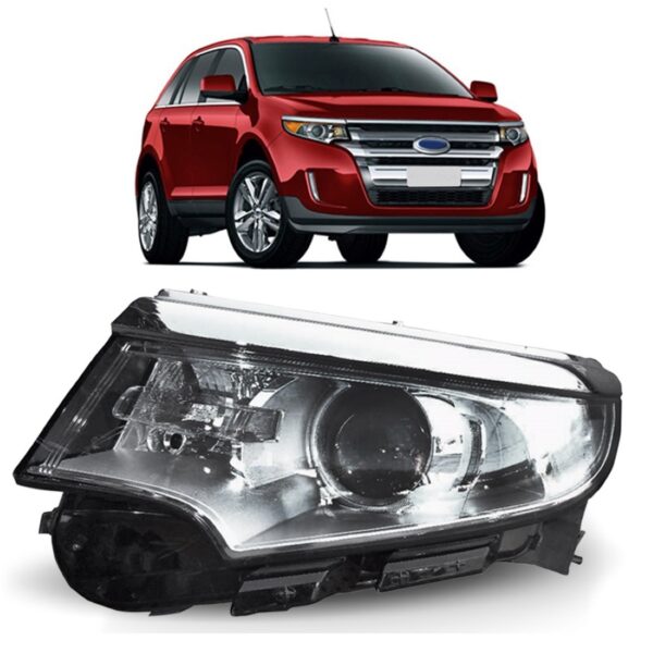 Farol Compatível Com Os Modelos Ford Edge 11 12 13 1ª Linha - Esquerdo/motorista