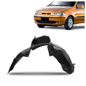 Asa Urubu Para Palio 2001 2002 2003 Em Plástico Preto Lado Direito