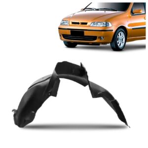 Asa Urubu Para Palio 2001 2002 2003 Em Plástico Preto Lado Esquerdo