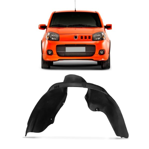 Protetor Caixa De Roda Dianteiro Uno 2011 2012 2013 2014 Lado Direito