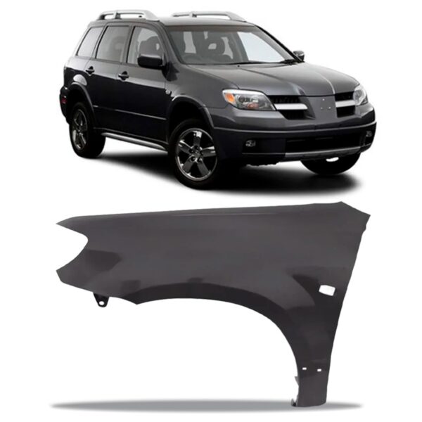 Paralama Airtrek 2004 2005 2006 2007 A 2010 Com Furo Pisca  Lado Esquerdo