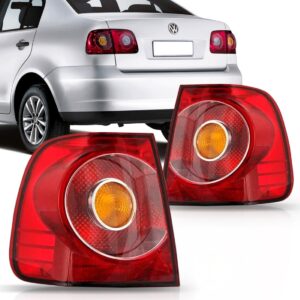 Lanterna Traseira Polo 12 13 14 15 Sedan Rubi Canto 1ª Linha Esquerdo Vermelho