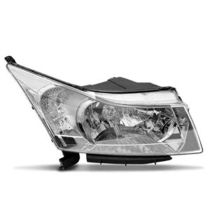 Farol Cruze 2015 E 2016 Manual Cromado 1ª Linha - Esquerdo/motorista