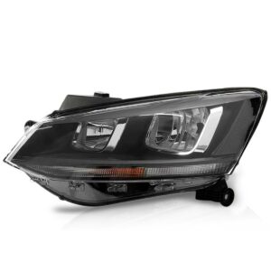 Farol Fox Spacefox Crossfox 15 16 17 18 Friso Preto 1ª Linha Esquerdo/motorista