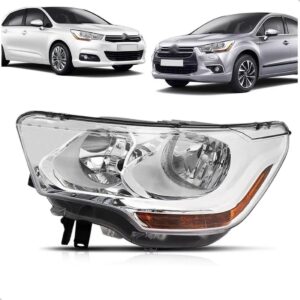 Farol Para Citroen Ds4 2011 12 13 14 15 2016 Eletrico Ambar Lado Esquerdo
