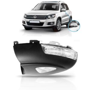 Pisca Seta Retrovisor Tiguan 2009 10 11 12 13 2014 C/luz Lado Direito
