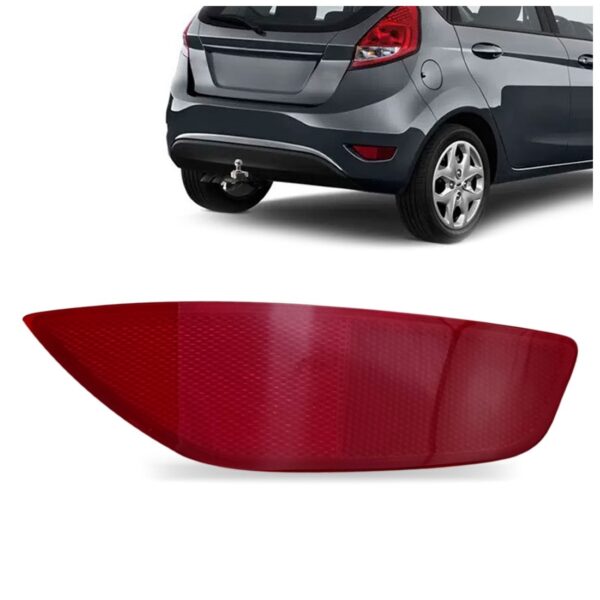 Refletor Traseiro New Fiesta 2011 A 2012 Hatch Lado Esquerdo