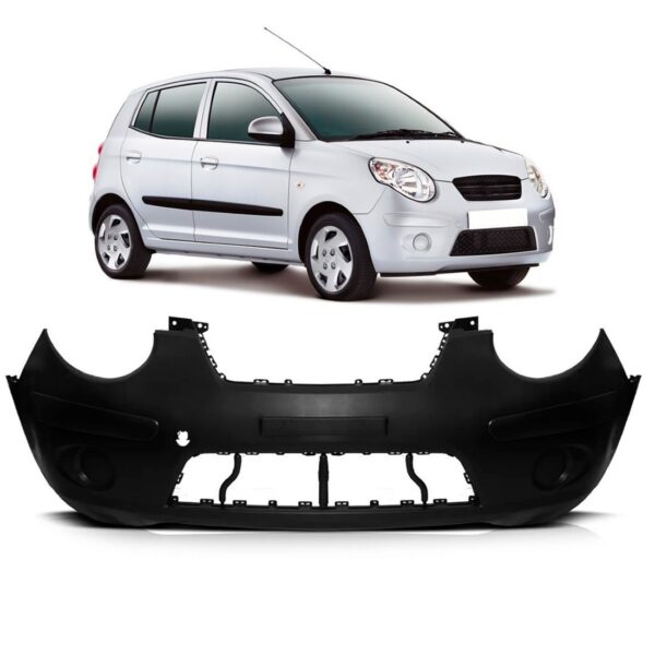 Parachoque Kia Picanto 2008 2009 2010 Dianteiro Novo Preto