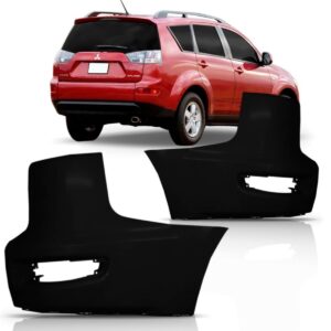 Polaina Parachoque Traseiro Outlander 2007 2008 2009 Lado Esquerdo