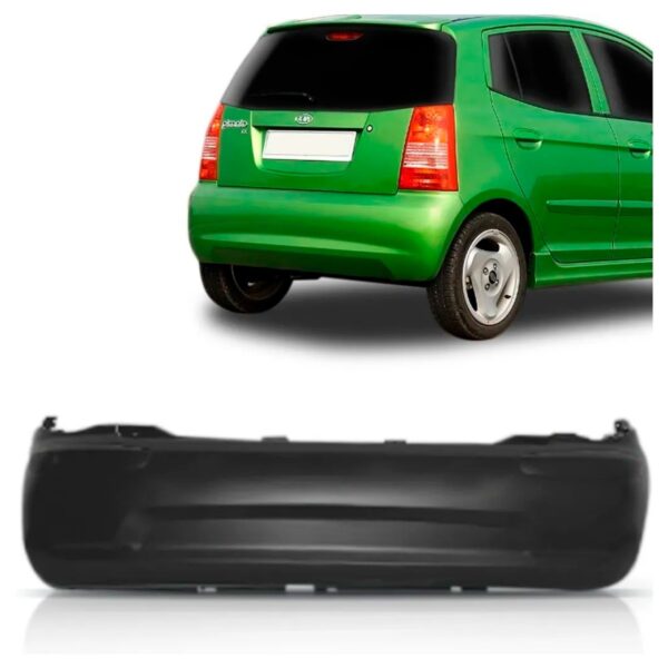 Parachoque Traseiro Picanto 2008 A 2011 1a Linha