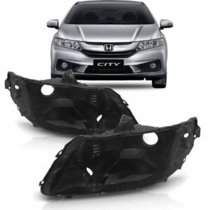 Carcaça De Farol Honda City 2014 2015 2016 2017 Lado Direito