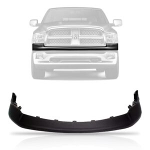 Acabamento Superior Parachoque Dodge Ram 2012 A 2015 Preto