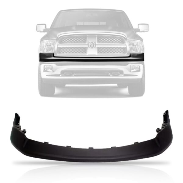Acabamento Superior Parachoque Dodge Ram 2012 A 2015 Preto